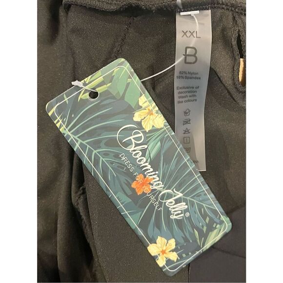 Blooming Jelly Tummy Control Swimsuits Slimming Bathing Suit Ruffle V Neck - Picture 5 of 6